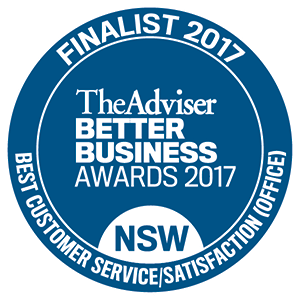 BBA Best Customer Service/Satification Office Finalist 2017