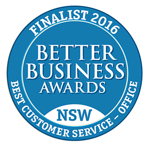 BBA Best Customer Service/Satification Office Finalist 2016